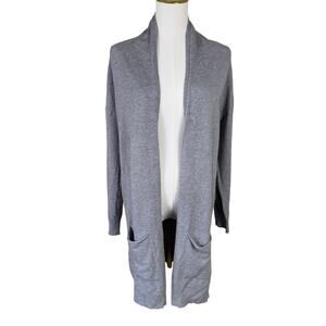 Cyrus Open Front Pockets Long Cardigan Sweater US Women's S